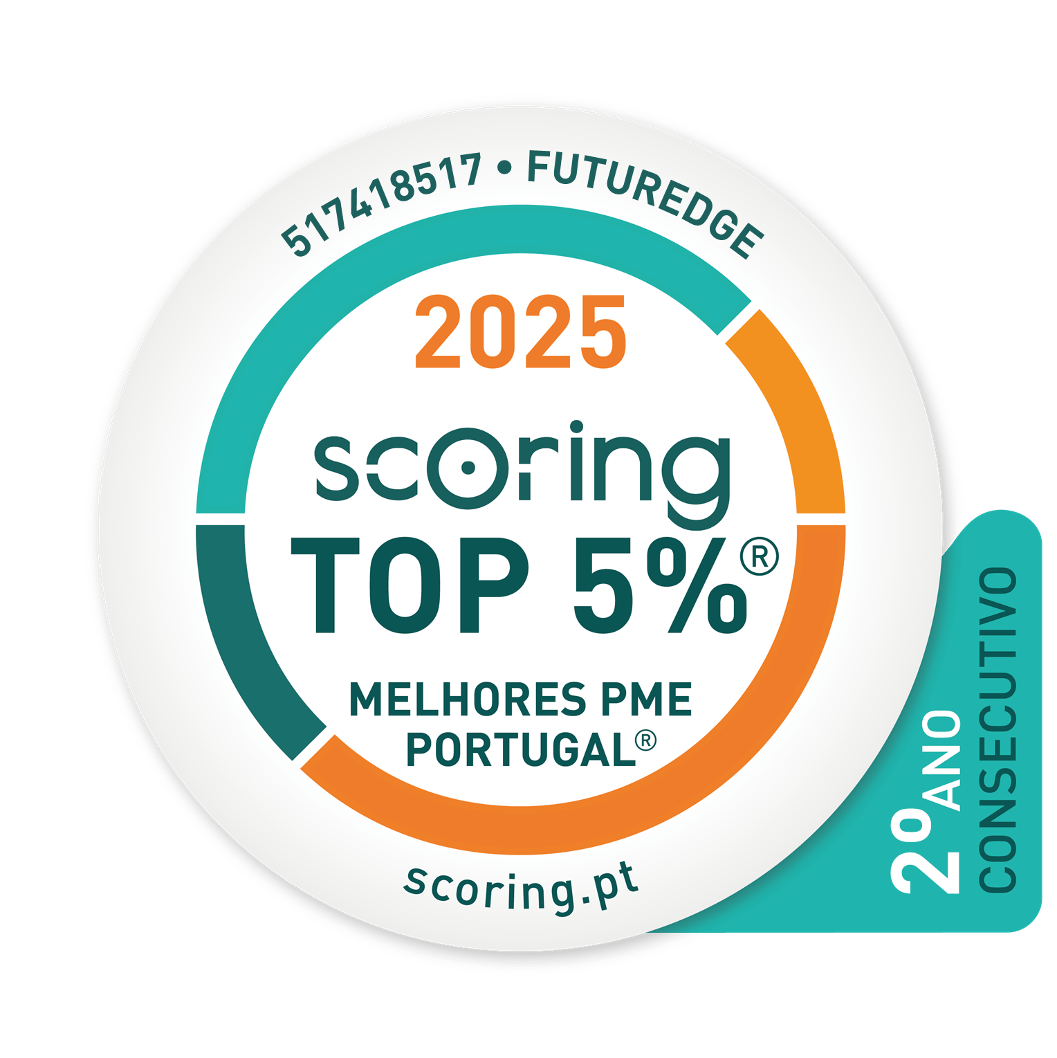 Selo TOP 5 · 2025 — FuturEdge Solutions